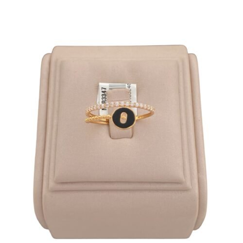 خاتم ذهب عيار 21 الوزن 1.42 جرام