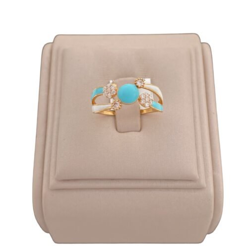 خاتم ذهب عيار 21 الوزن 1.73 جرام