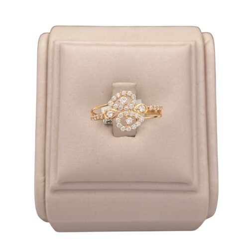 خاتم ذهب عيار 21 الوزن 1.36 جرام