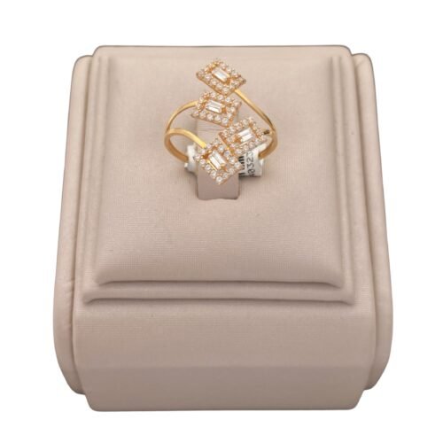 خاتم ذهب عيار 21 الوزن 1.74 جرام