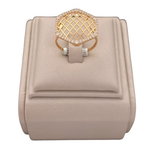 خاتم ذهب عيار 21 الوزن 2.17 جرام