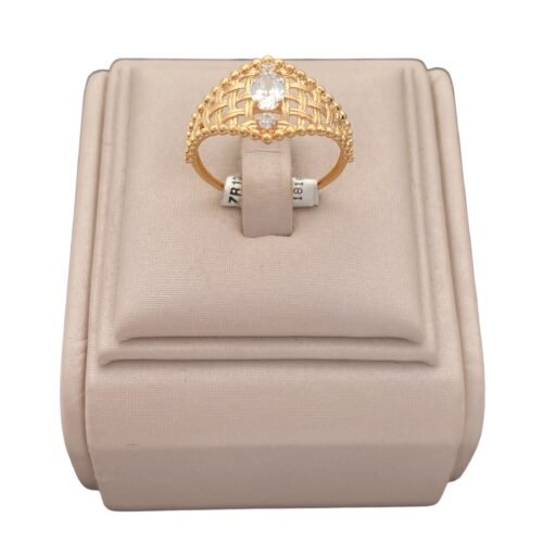 خاتم ذهب عيار 21 الوزن 2.80 جرام