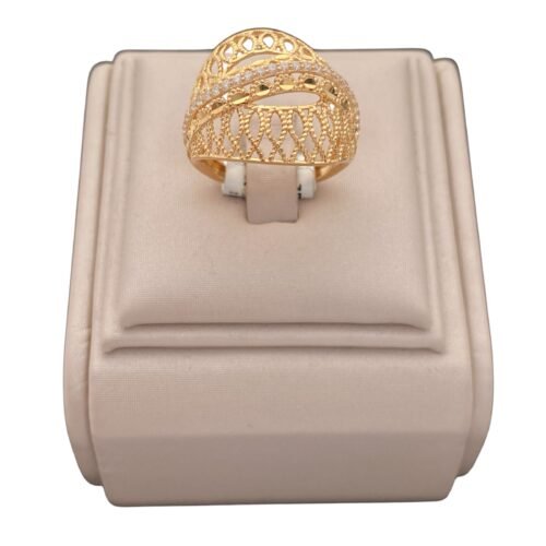 خاتم ذهب عيار 21 الوزن 4.37 جرام