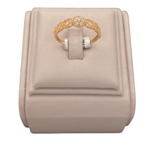 خاتم ذهب عيار 21 الوزن 1.38 جرام