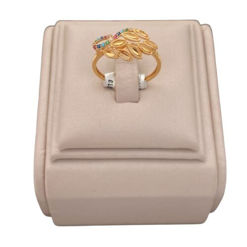 خاتم ذهب عيار 21 الوزن 1.68 جرام