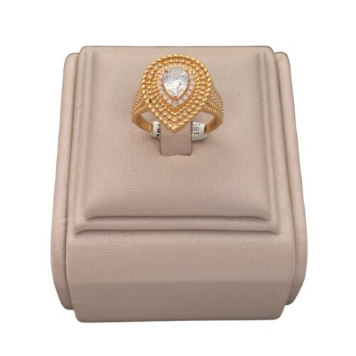 خاتم ذهب عيار 21 الوزن 3.85 جرام