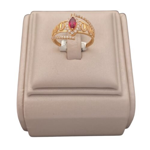 خاتم ذهب عيار 21 الوزن 1.83 جرام