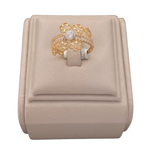 خاتم ذهب عيار 21 الوزن 1.96 جرام