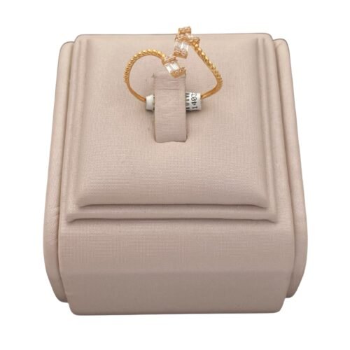 خاتم ذهب عيار 21 الوزن 0.97 جرام