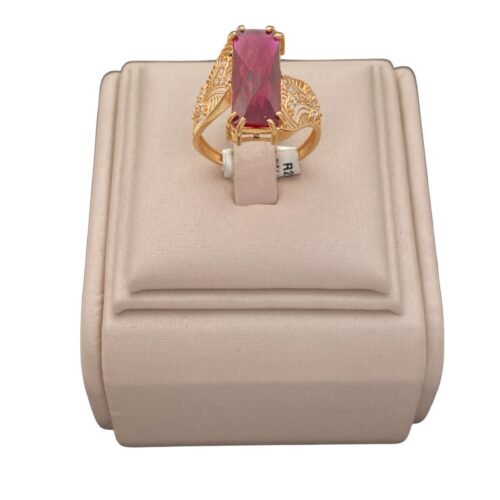 خاتم ذهب شرقي عيار 21 الوزن 3.55 جرام