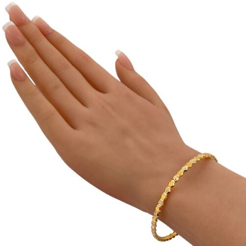 غويشة ذهب عيار 21