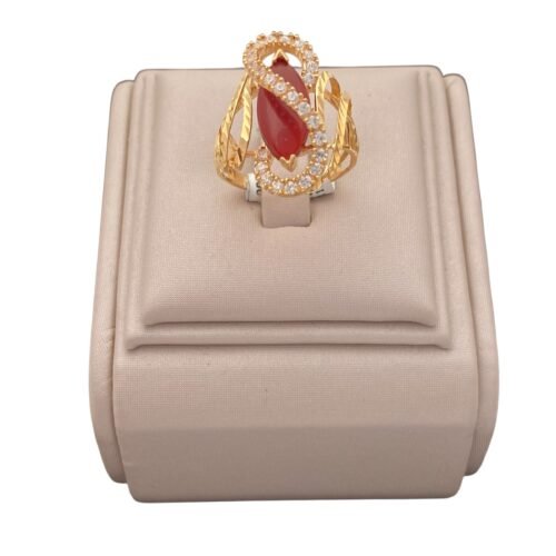 خاتم ذهب شرقي عيار 21 الوزن 4.50 جرام