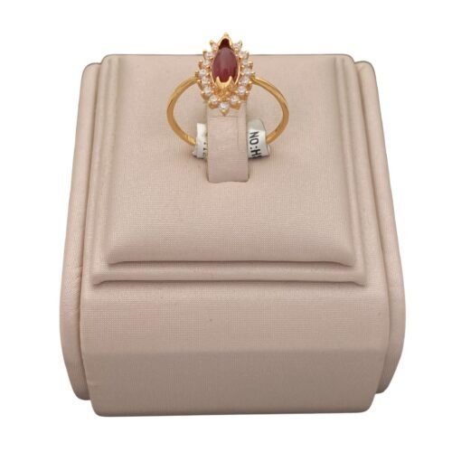 خاتم ذهب شرقي عيار 21 الوزن 2.53 جرام