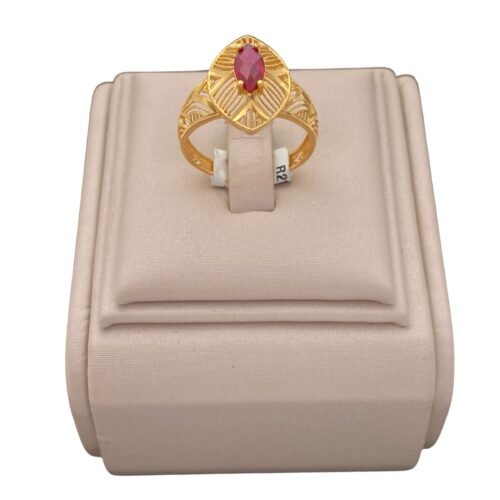 خاتم ذهب شرقي عيار 21 الوزن 2.57 جرام