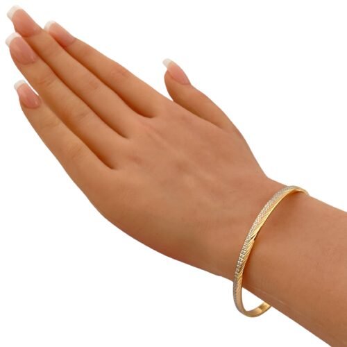 غويشة ذهب عيار 21