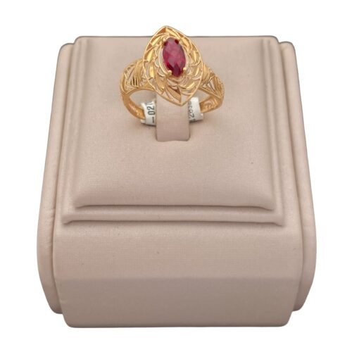 خاتم ذهب شرقي عيار 21 الوزن 2.50 جرام