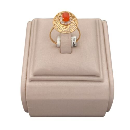 خاتم ذهب شرقي عيار 21 الوزن 2.27 جرام