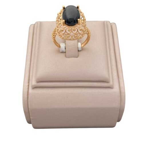 خاتم ذهب شرقي عيار 21 الوزن 3.63 جرام