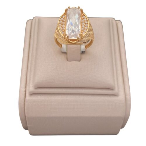 خاتم ذهب شرقي عيار 21 الوزن 4.55 جرام