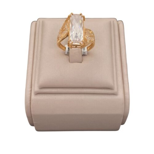 خاتم ذهب شرقي عيار 21 الوزن 3.98 جرام