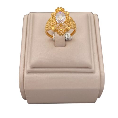 خاتم ذهب شرقي عيار 21 الوزن 3.66 جرام