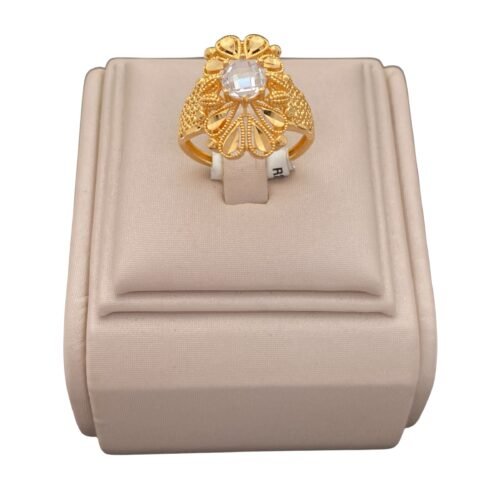 خاتم ذهب شرقي عيار 21 الوزن 4.20 جرام