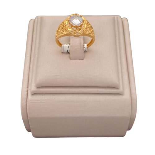 خاتم ذهب شرقي عيار 21 الوزن 2.68 جرام