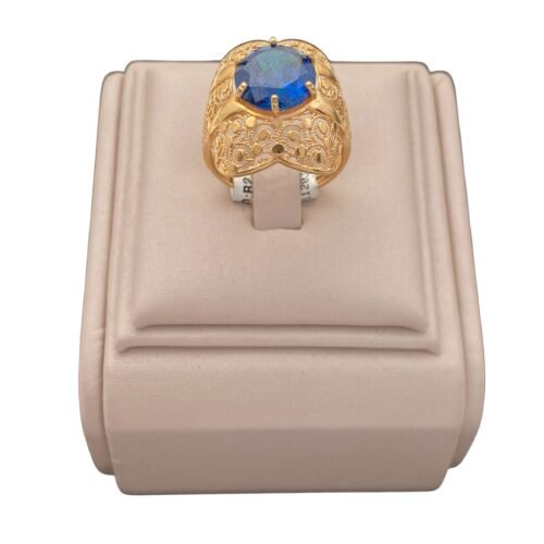 خاتم ذهب شرقي عيار 21 الوزن 4.97 جرام