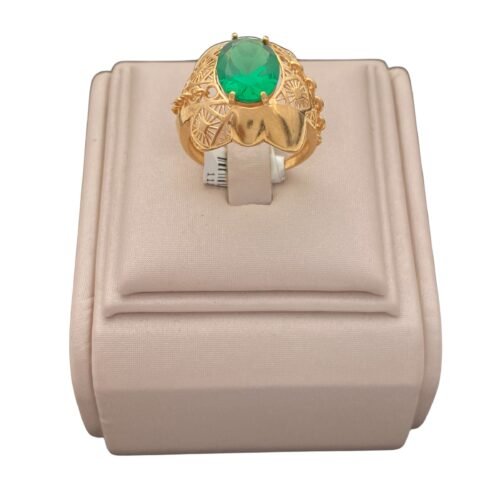 خاتم ذهب شرقي عيار 21 الوزن 4.22 جرام