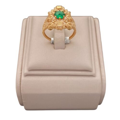 خاتم ذهب شرقي عيار 21 الوزن 4.65 جرام