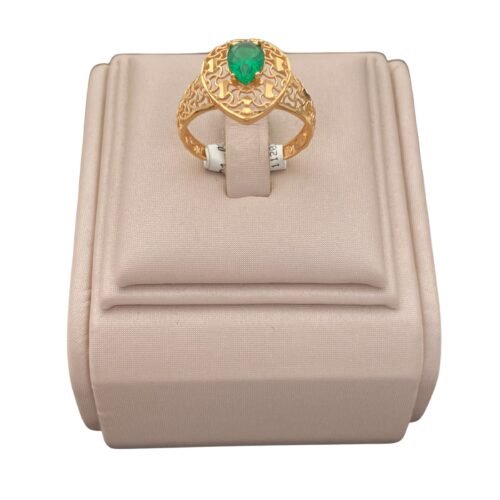 خاتم ذهب شرقي عيار 21 الوزن 2.27 جرام