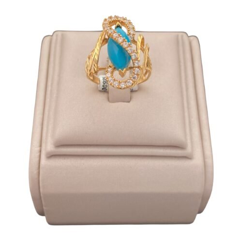 خاتم ذهب شرقي عيار 21 الوزن 4.38 جرام