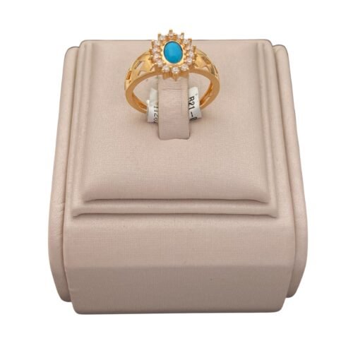 خاتم ذهب شرقي عيار 21 الوزن 3.07 جرام