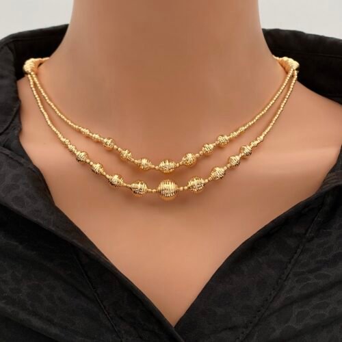 سبحة ذهب عيار 21 الوزن 27.23 جرام