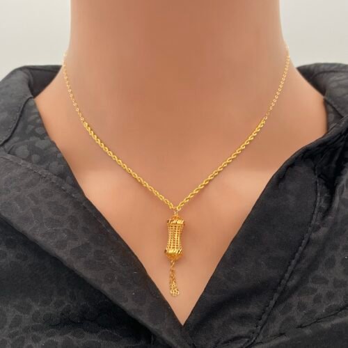 سبحه ذهب عيار 21 الوزن 2.62 جرام