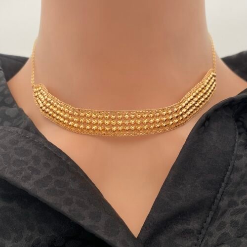 خناق ذهب عيار 21 الوزن 6.72 جرام