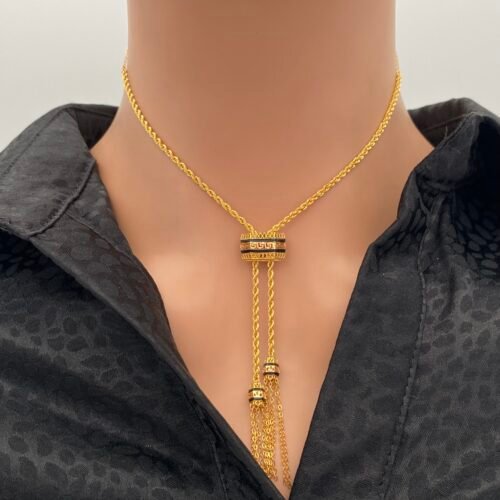 سبحه ذهب عيار 21 الوزن 4.34 جرام