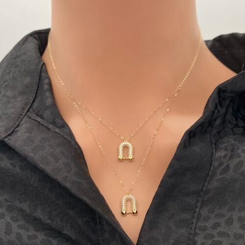 عقد ذهب عيار 18 الوزن 1.51 جرام