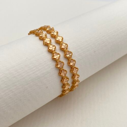 غوايش اطفال ذهب عيار 21 الوزن 4.65 جرام