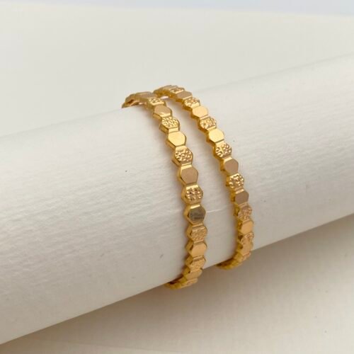 غوايش اطفال ذهب عيار 21 الوزن 4.11 جرام