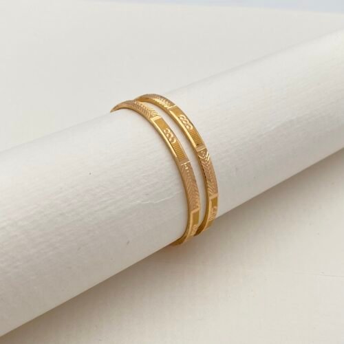 غوايش اطفال ذهب عيار 21 الوزن 3.34 جرام