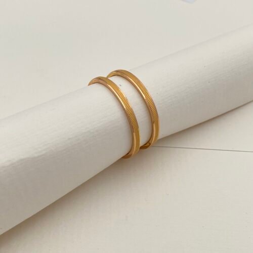 غوايش اطفال ذهب عيار 21 الوزن 3.81 جرام