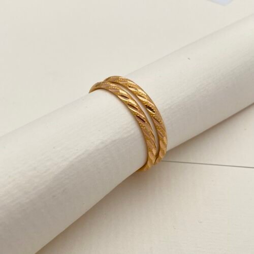 غوايش اطفال ذهب عيار 21 الوزن 3.72 جرام