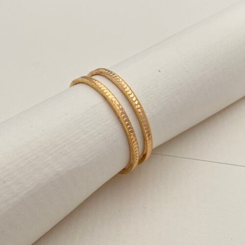 غوايش اطفال ذهب عيار 21 الوزن 3.05 جرام