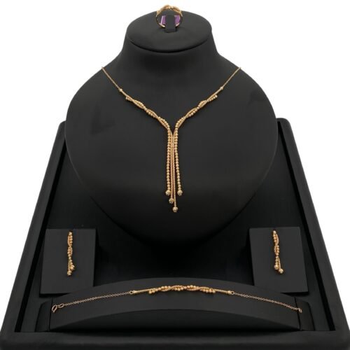 طقم ذهب عيار 21 الوزن 16.51 جرام