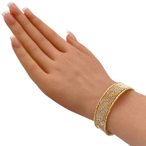 أسوارة هيفاء ذهب عيار 18 الوزن  13.03 جرام