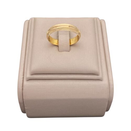 دبله ذهب عيار 21 الوزن 0.77 جرام