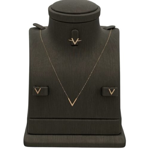 نصف طقم أطفال ذهب عيار 18 الوزن 1.19 جرام