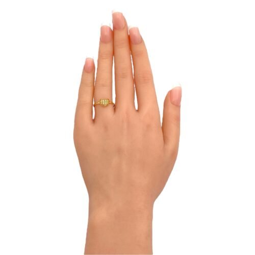 خاتم ذهب عيار 18