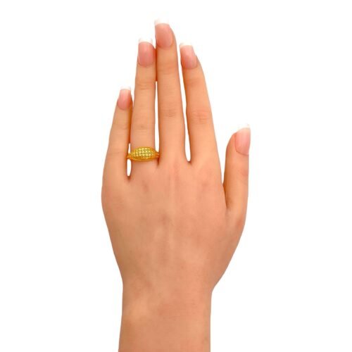 خاتم ذهب عيار 18